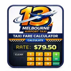 13 Melbourne airport taxi fare Calculator