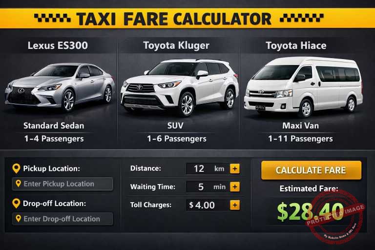 Estimated Taxi Fares To Melbourne Airport (MEL) Tullamarine
